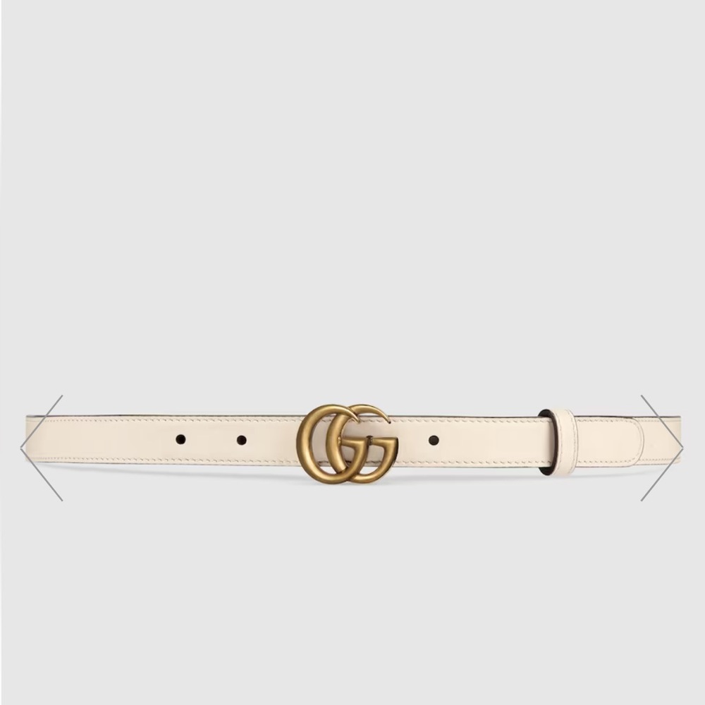 Gucci Thin GG Belt